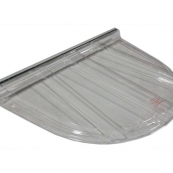 WELLCRAFT #5600 "FLAT" EGRESS
WINDOW COVER, POLYCARBONATE