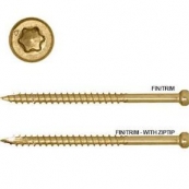 17630 WHT TRIM SCR 8X2-1/2 100CT