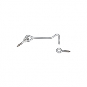226-373 4IN HOOK/EYE ZINC