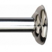 648SS 41-72IN CHROME SHOWER ROD