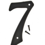 4IN BLK PLASTIC #7