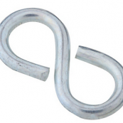 121-350 #811 ZN CLOSED S HOOK ZC
5pk