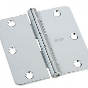 830-182 HINGE 3.5-1/4R US26 EACH
BRIGHT CHROME