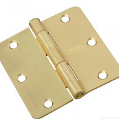 830-227 HINGE 3.5-1/4R US4 EACH
SATIN BRASS