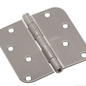 830-243 HINGE 4IN-5/8R US15 EACH
SATIN NICKEL