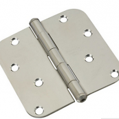 830-270 HINGE 4IN-5/8R US32 EACH
STAINLESS STEEL