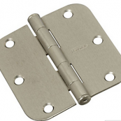 N830-328 3.5" 3PK SATIN NICKEL
HINGE 5/8"RADIUS.
