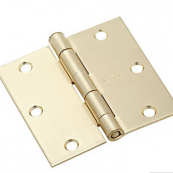 N830-332 3.5" 3PK.SQ.SATIN BRASS
HINGE.