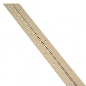 148-403 CONTIN HINGE 2X48'BR BRS