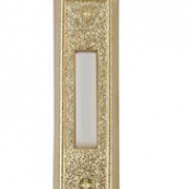 DH1405L WHT LIGHTED BUTTON GOLD 