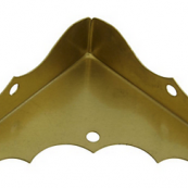 213-447 DECOR CORNER 5/8X1-3/4
BRASS 4PK