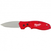 48-22-1990 SMOOTH POCKET KNIFE
MILWAUKEE FASTBACK FLIP OPEN