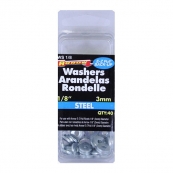 WS1/8 STEEL WASHER 40PK