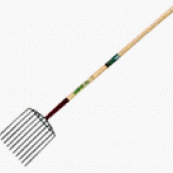 BPJ10LOR/3386 10 TINE MANUR FORK