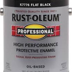 K7776402 VOC FLAT BLACK ENAMEL