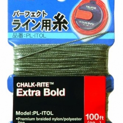 PL-ITOL CHALK-RITE EXTRA BOLD
BRAIDED LINE 1MMX100FT.