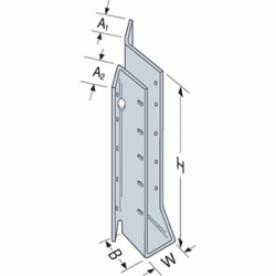 SUL210Z 2X10 45DEG LEFT HNGR
(CASE/10)