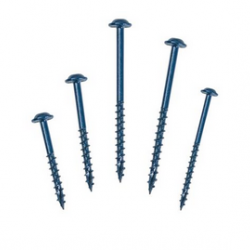 PCKT SCR 1-1/4 #8 CRSE WSHR HEAD  BX1000