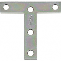 113-704 3X3 T PLATE ZINC