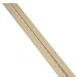 148-403 CONTIN HINGE 2X48'BR BRS