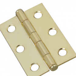 146-753 CABINET HINGE 2.5'DL BRS