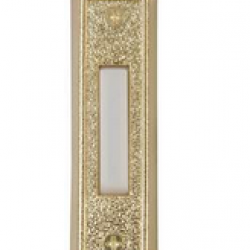 DH1405L WHT LIGHTED BUTTON GOLD 