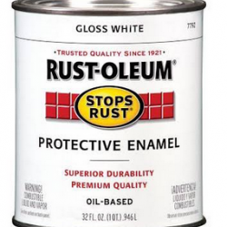 7792502 QT RUSTOLEUM GLOSS WHT