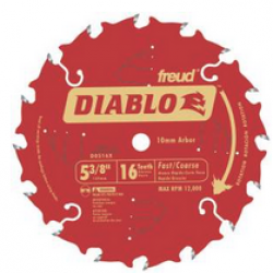 CIRC SAW BLD 5-3/8 X 16T CORDLES