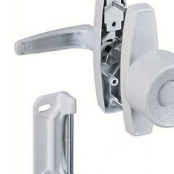 212-993 KNOB LATCH WHT. 1PK