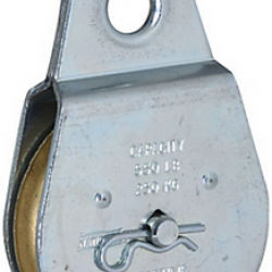 220-012 PULLEY 2.5' FXED ZN 