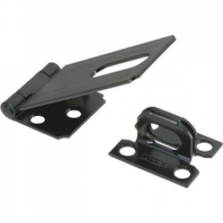 N305-961 4-1/2 SAFETY HASP BLACK