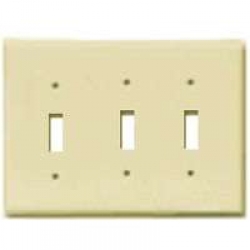 2141V-BOX IVRY SWITCH PLATE 3G