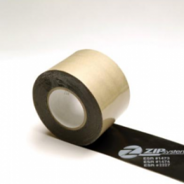 ZIP SYSTEM TAPE 3.75x 90' 1 ROLL PER 6 PANELS/MUST BE USED WITH ZIP SYSTEM  GUN FOR ACCURATE WARRANTED INSTALLATION 12 ROLS PER BOX HUBER S-13773 3.75  ZIP SYSTEM TAPE